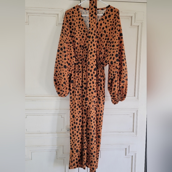 Rhode leopard jumpsuit XS - Picture 2 of 7